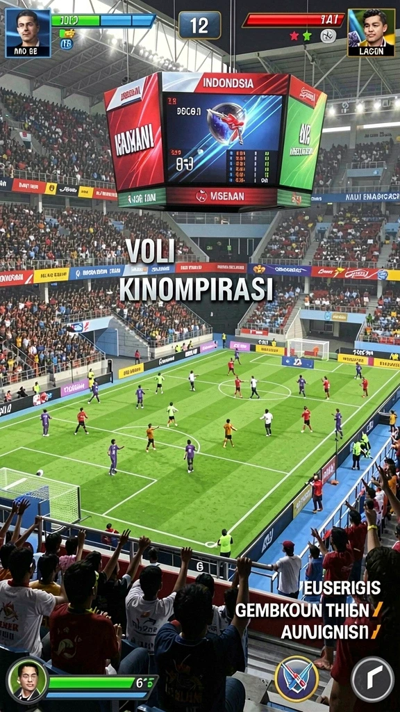 Tampilan utama aplikasi yang menarik.