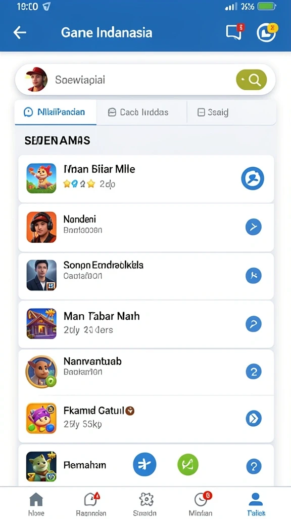 Tantangan seru setiap level dengan hadiah menarik.