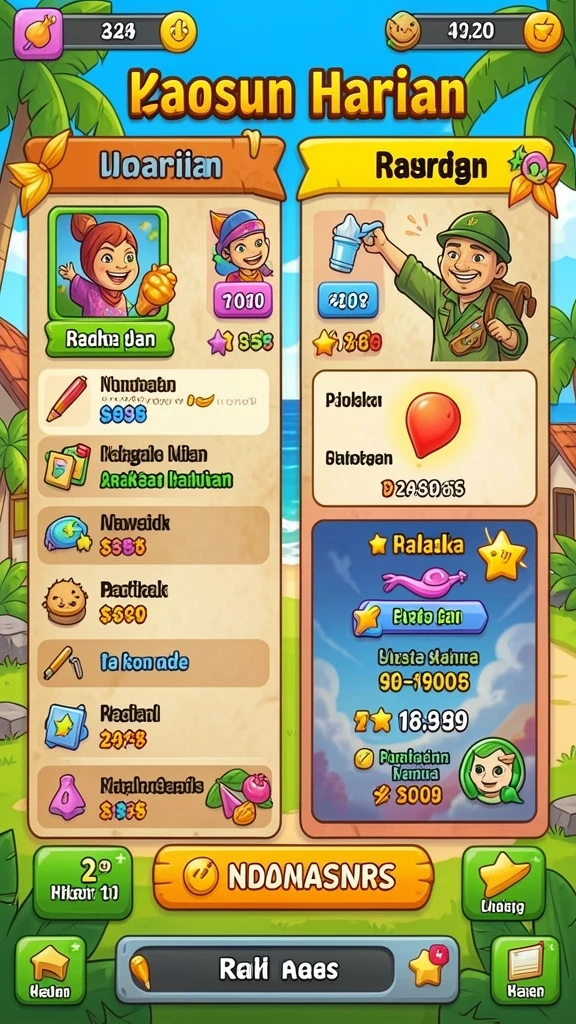 Aksi seru dalam setiap level permainan 9N9N.