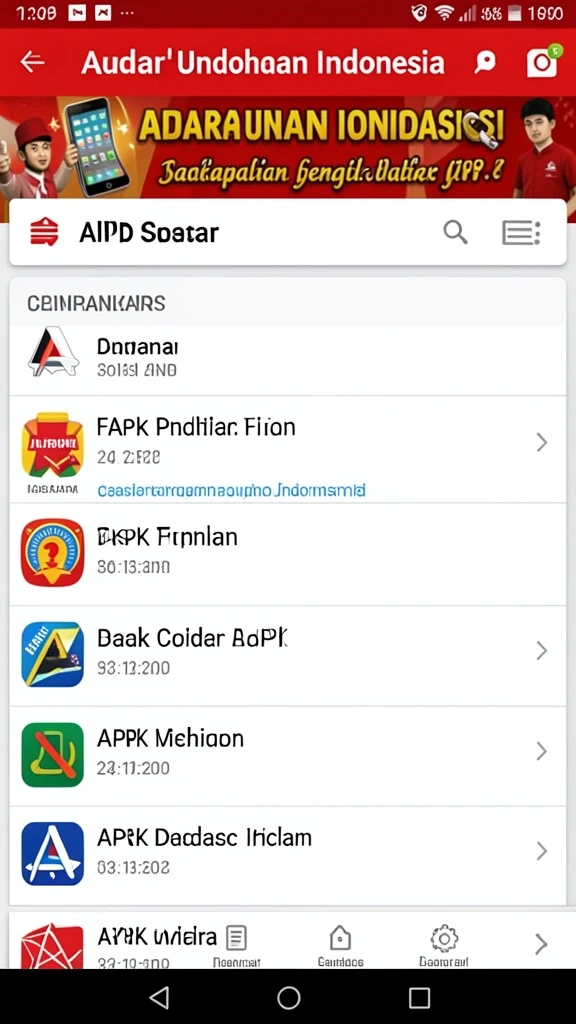 Tampilan antarmuka yang sederhana dan menarik.