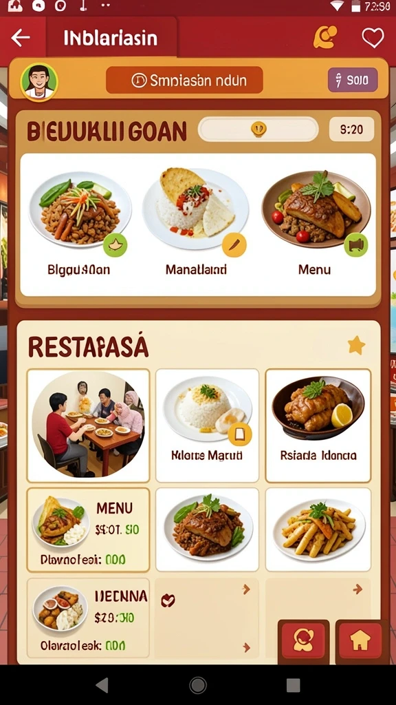 Tampilan awal aplikasi DEPOXITO yang menarik.