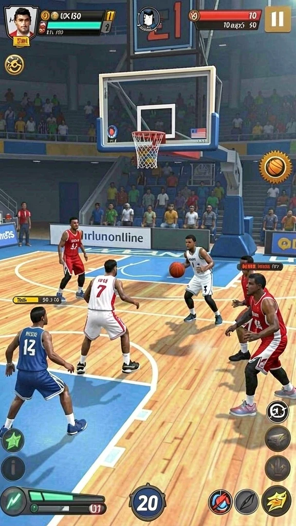 Fitur multiplayer yang memungkinkan bermain bersama teman.
