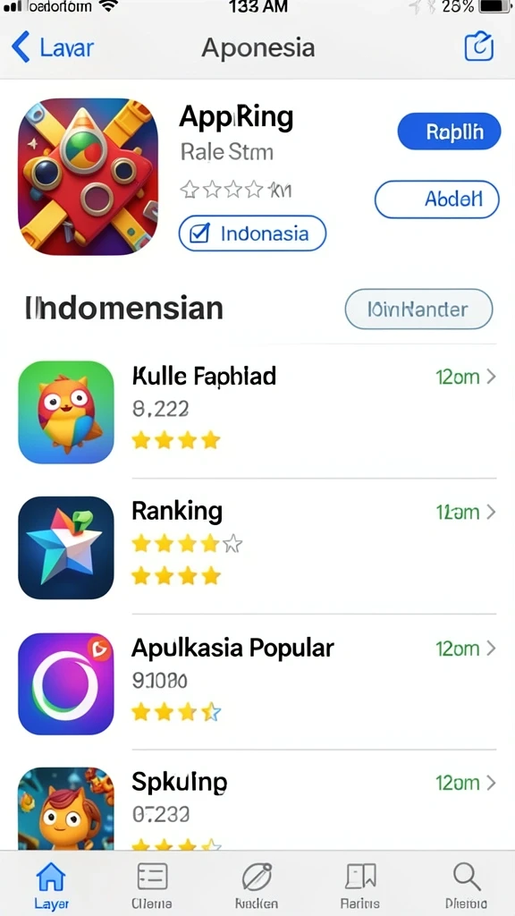 Tampilan antarmuka yang ramah pengguna.