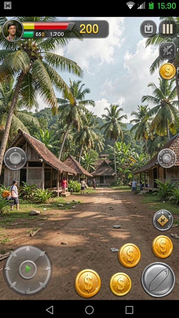Tampilan utama FUNGAME777 dengan pilihan permainan yang beragam.
