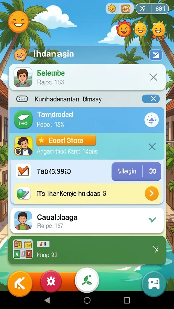 Tampilan antarmuka yang user-friendly dan menarik.