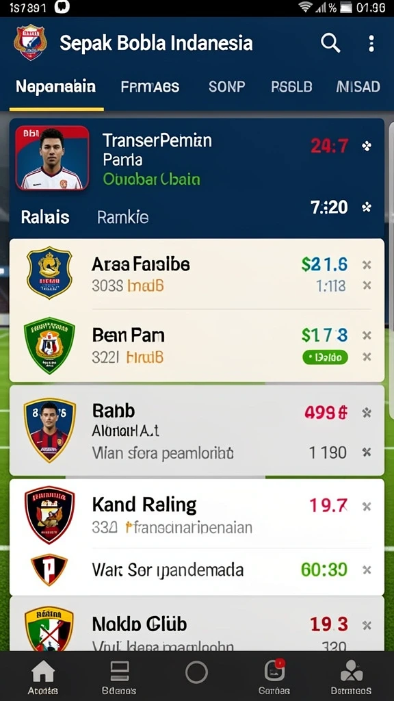 Screenshot mode kompetisi yang digunakan dalam GX88.