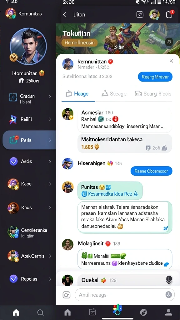 Fitur misi harian yang menarik dan bermanfaat.