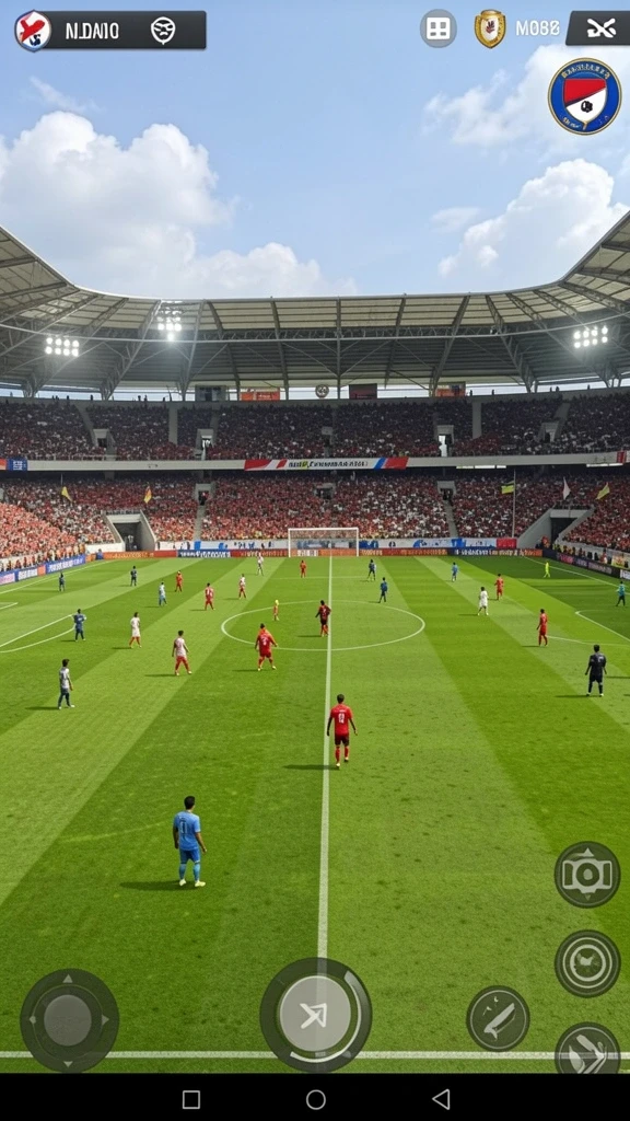 Tampilan gameplay yang seru dan mendebarkan.