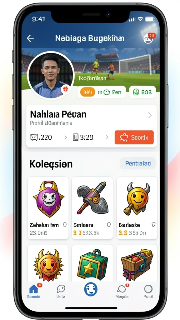 Tampilan antarmuka HUKUMTOTO yang modern dan menarik.
