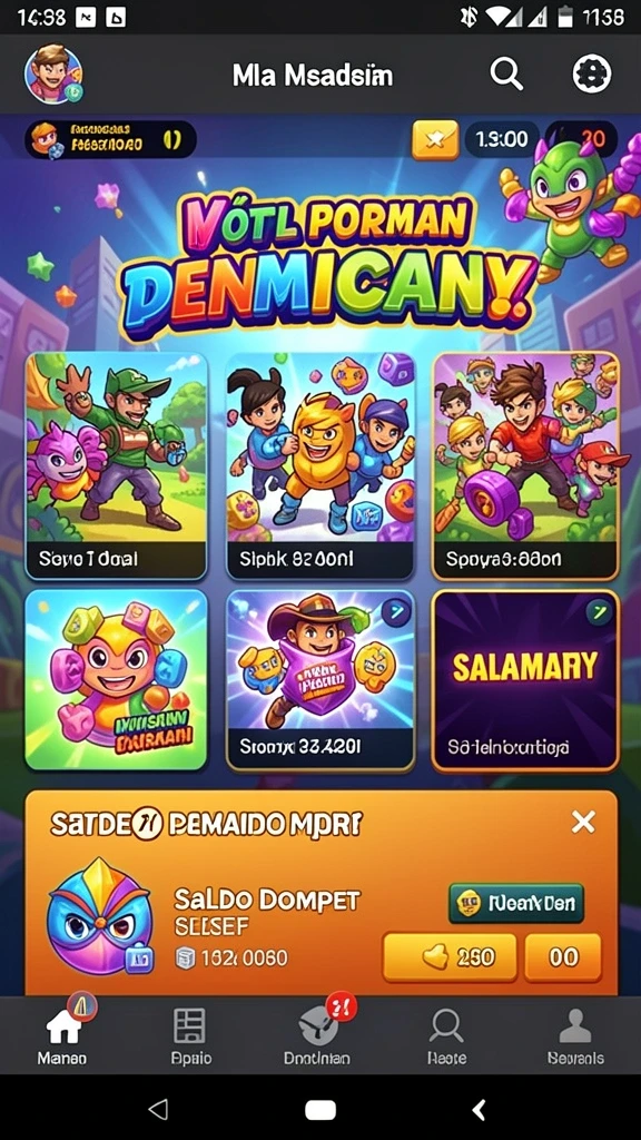 Mode multiplayer yang memungkinkan bermain bersama teman.