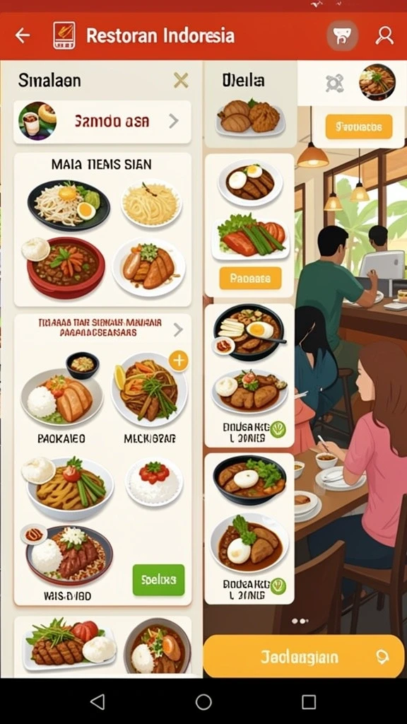 Tampilan level baru yang menantang dan menarik untuk dijelajahi.