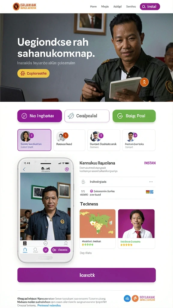 Tampilan utama aplikasi JONITOGEL yang menarik dan mudah digunakan.