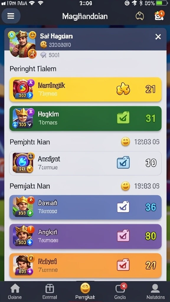 Pengalaman bermain yang interaktif dan menyenangkan.