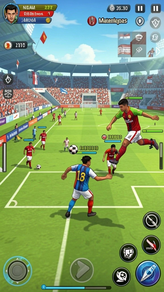 Bersaing dalam mode multiplayer dengan teman-teman.