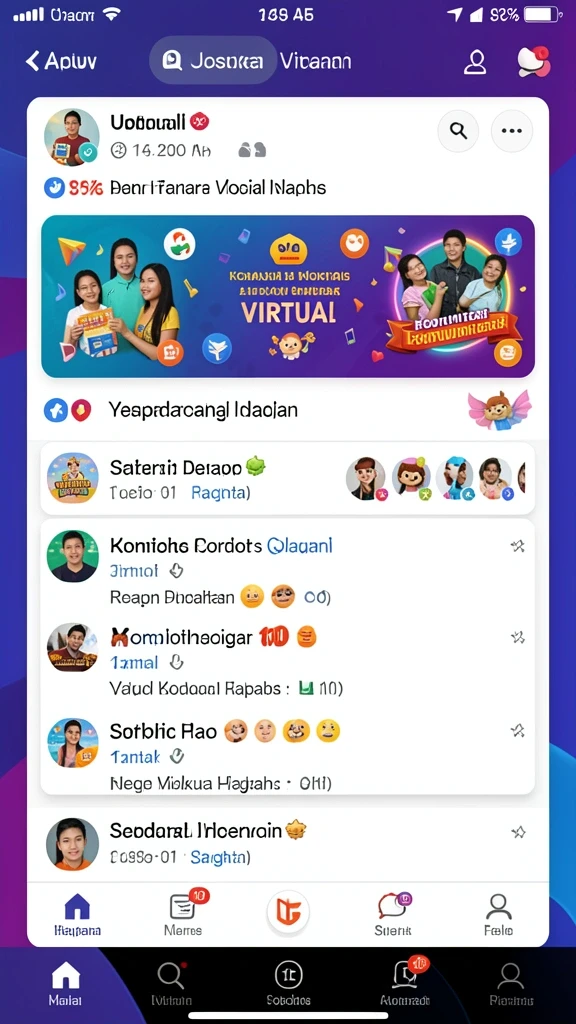 Tampilan antarmuka yang menarik dan mudah digunakan.