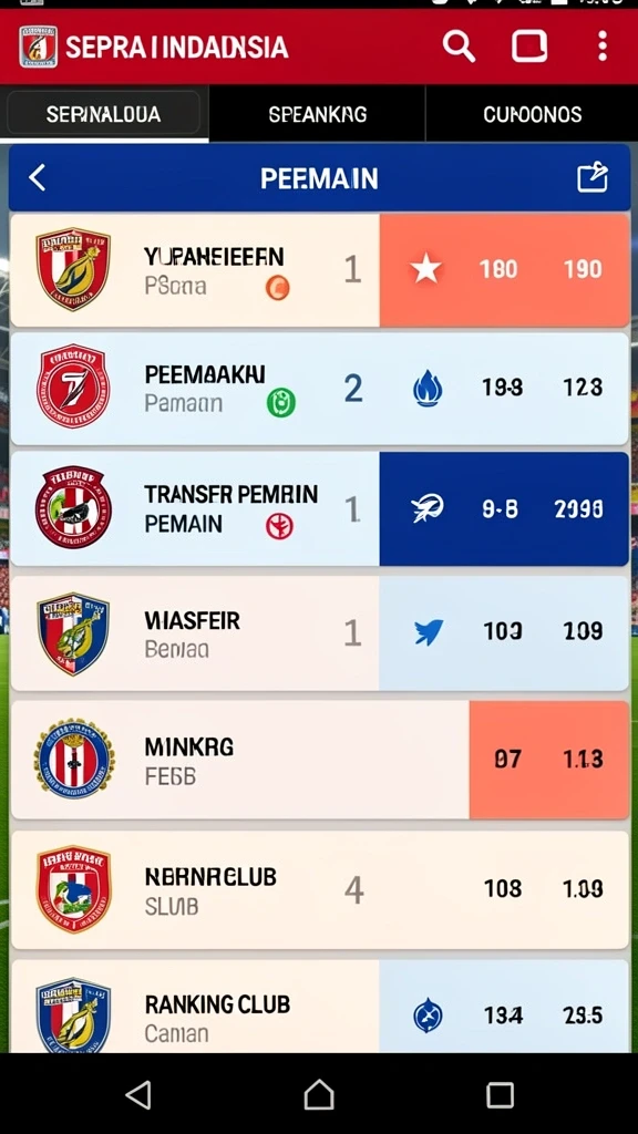 Tampilan antarmuka pengguna yang intuitif dan menarik.
