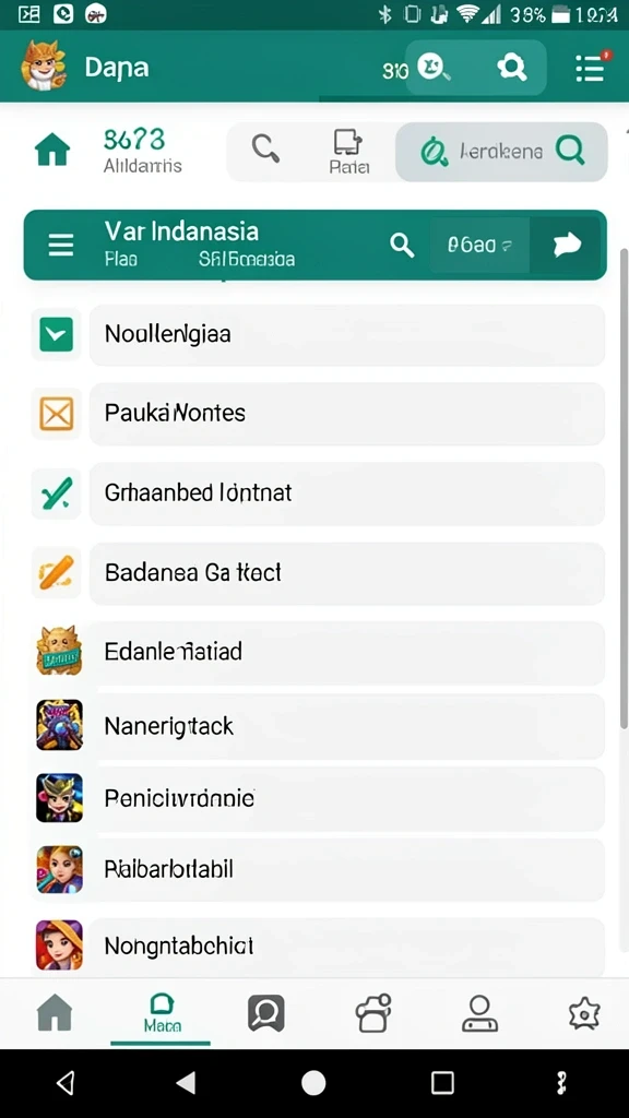 Tampilan antarmuka yang ramah pengguna.