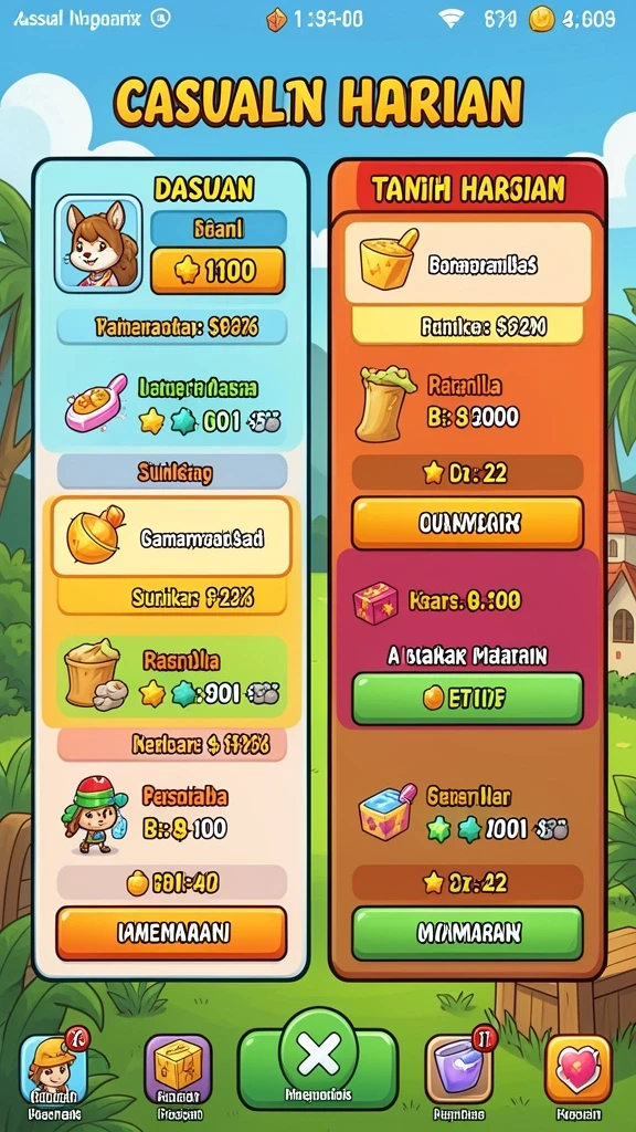 Screenshot menampilkan pertarungan epik melawan monster.