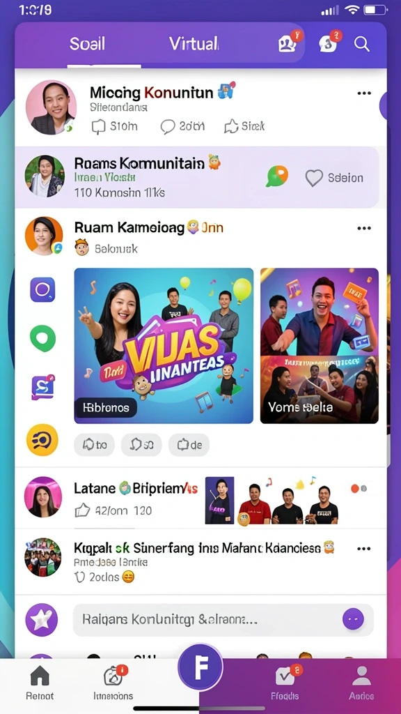 Screenshot memperlihatkan fitur multiplayer yang menyenangkan.
