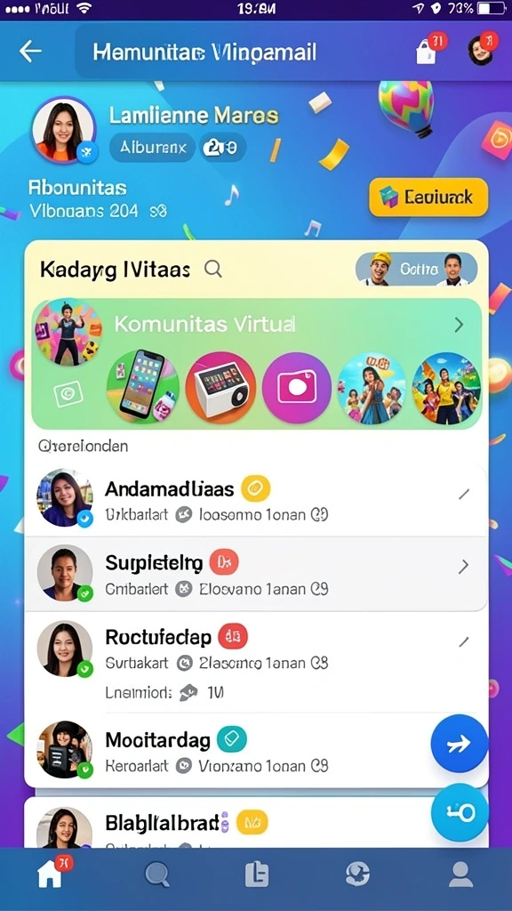 Beragam permainan yang selalu diperbarui setiap minggunya.