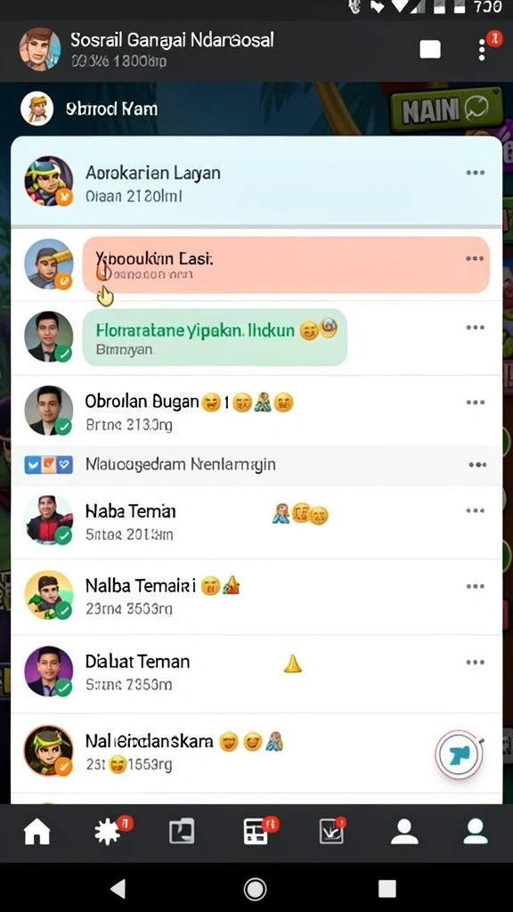 Mode permainan yang beragam dan menantang.
