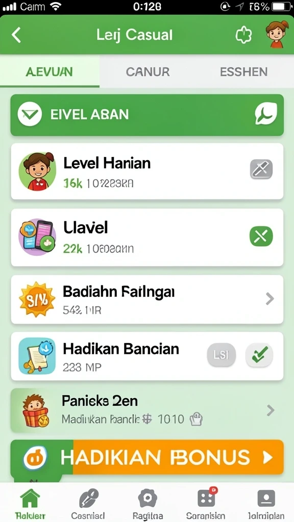 Berbagai jenis mesin slot dengan tema menarik.