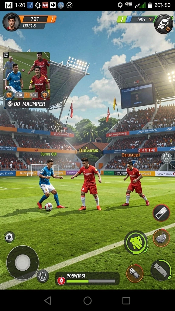 Tampilan awal game dengan desain yang menarik.