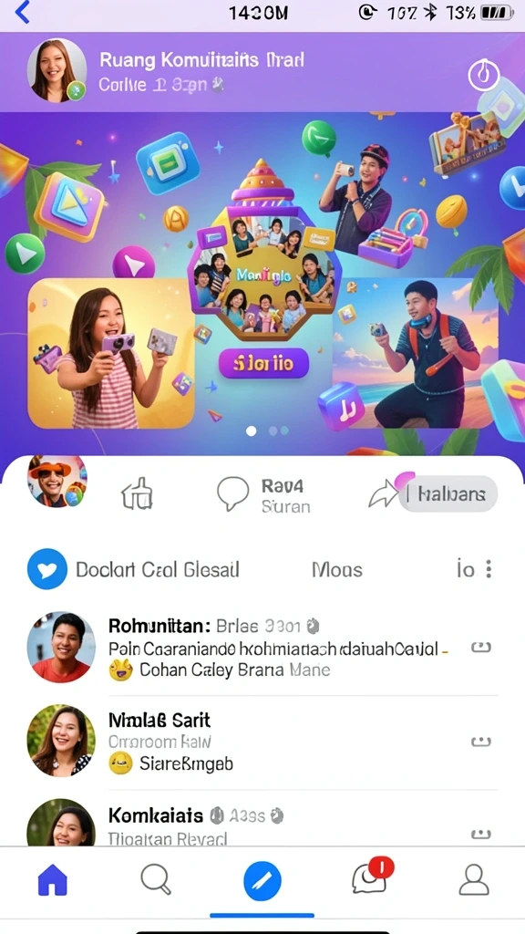 Sistem reward yang memberi motivasi tambahan.