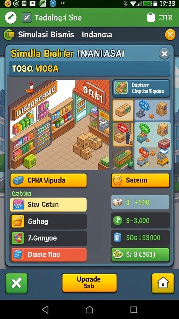 Level yang menantang dengan berbagai rintangan.