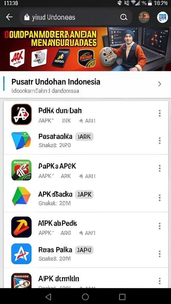 Tangkapan layar menunjukkan grafik level yang menantang.