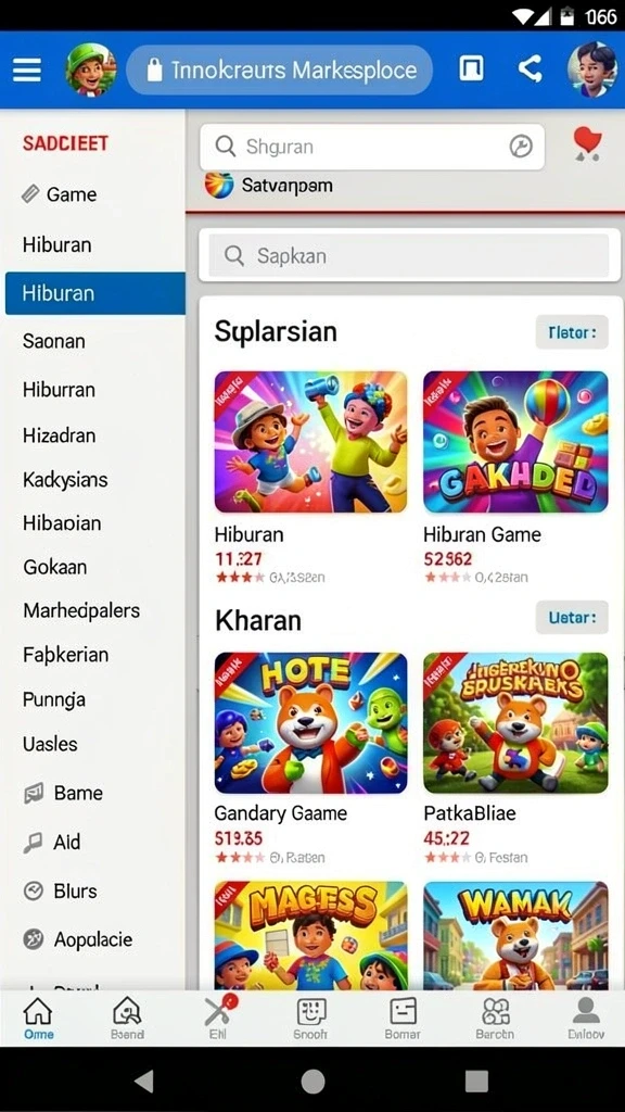 Mode permainan baru yang menantang dan seru.