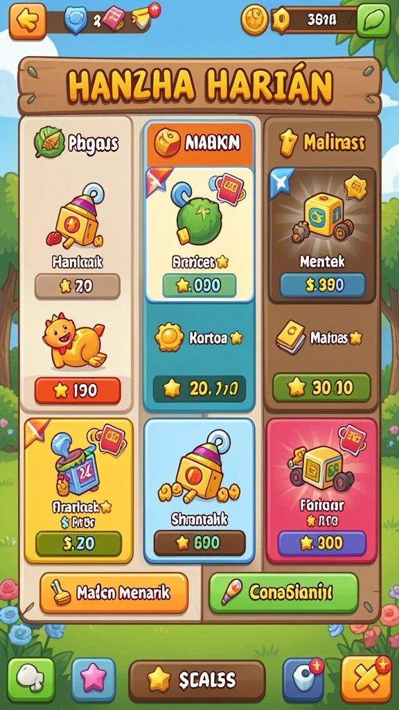 Fitur bonus yang membuat permainan semakin seru.