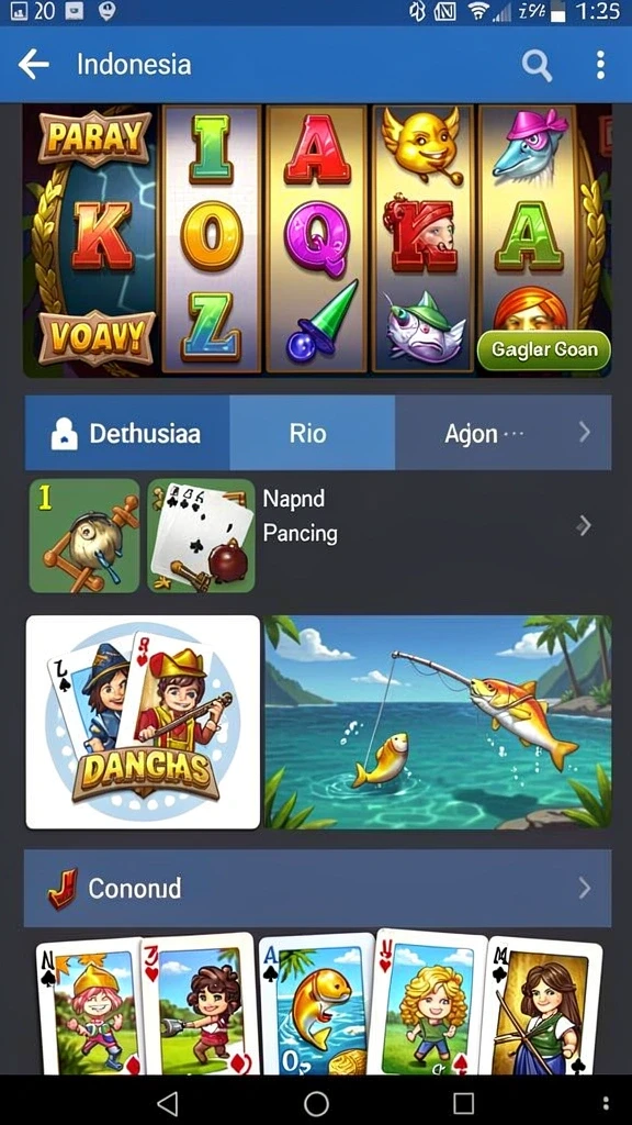 Screenshot fitur bonus yang menguntungkan.